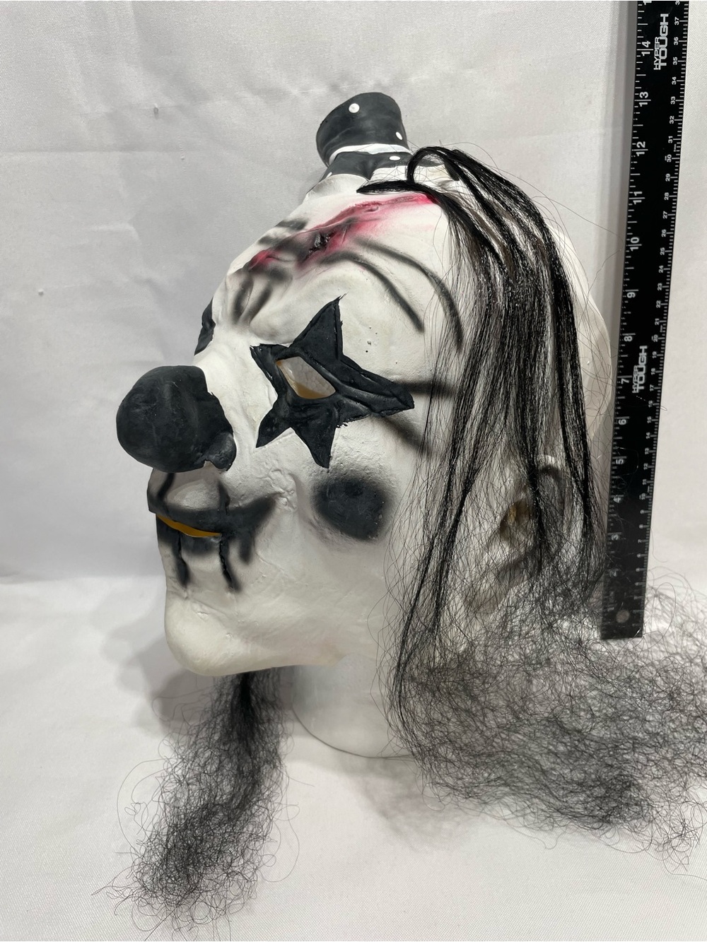 Scary Killer Clown Halloween Mask Good Condition